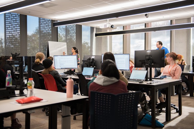 Students in the ASD-ANU Co-Lab 